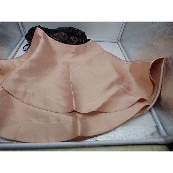 $69.00 BCX Juniors' Embellished Contrast Fit & Flare Dress, size 11, Blush/Black - Picture 10 of 12